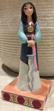 Jim Shore Disney Showcase Mulan "Winsome Warrior" Enesco Figurine #6002823
