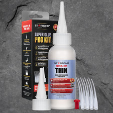 2 oz. Super Fast Thin - Super Glue Premium Cyanoacrylate CA Glue