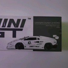 MINI GT 1/64 Lamborghini Countach LB-WORKS Tokyo Auto Salon Limited Edition