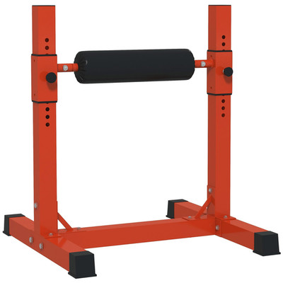 Soozier Bulgarian Split Squat Stand Single Leg Squat Stand 12-Level Adjustable