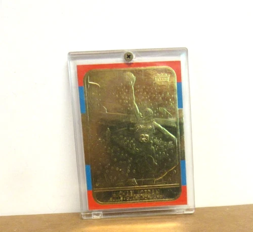 1997-98 Fleer Michael Jordan 1986 Rookie 23KT Gold Card