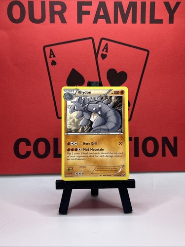 Rhydon 61/146 XY Base Set Pokemon TCG Regular Rare 2014