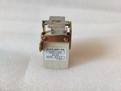 Matsushita AXT-1BA Auxiliary Switch 2a 1b Lot Of 2
