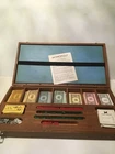 Vtg 1970's Monopoly Board Game by Parker Brothers Inc in Wooden Case