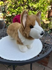 DOUGLAS The Cuddle Toy Ingrid the Corgi Plush 14” Soft Realistic Dog W/ Orig Tag