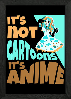 Anime-Liebhaber animierter Manga gerahmtes Wandbild Poster Leinwanddruck Bild