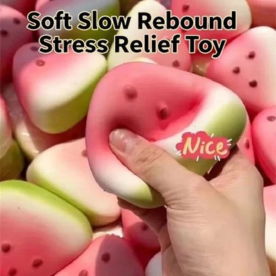 Watermelon Squishy Fidget Toy Slow Rising Stress Relief Anti-Stress Fruit