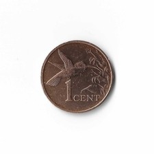 2012 Trinidad And Tobago - 1 Cent - 996 - Bronze - 1.9g