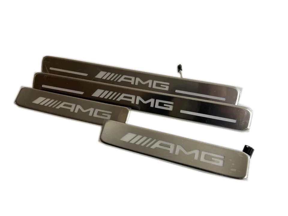Original AMG Einstiegsleisten G-Klasse Mercedes-Benz Set Beleuchtet W464 W465 OE - Bild 2 von 4