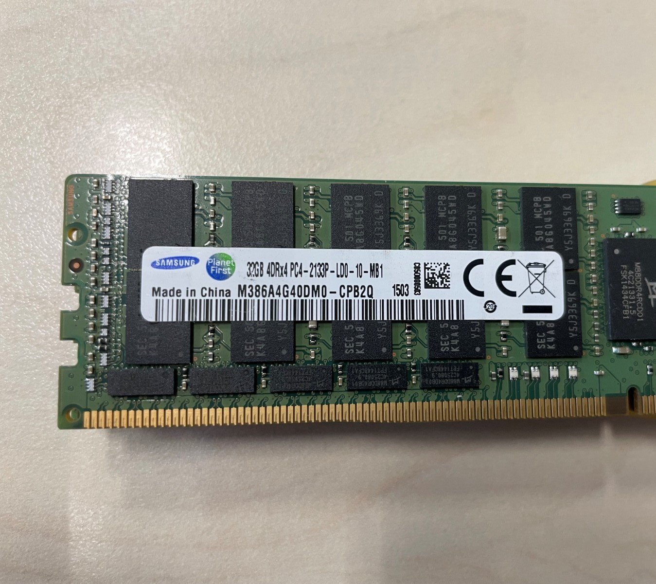RAM 32GB 4DRx4 PC4-2133P-LD0-10-MB1