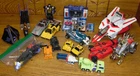 Assorted Lot Of Mostly G1 Transformers Including 1983 Soundwave & Cassettes