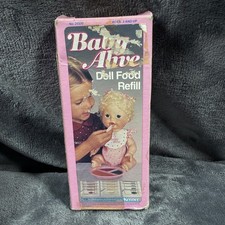 Vintage 1983 Baby Alive Doll Food Refill 14 Food Packs