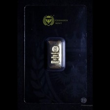 Germania Mint Cast Gold 1 oz Bar .9999 (Sealed In Assay)  5079.79 per troy oz