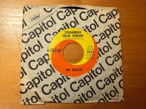 The Beatles – Strawberry Fields Forever/Penny Lane ‘67 Capitol 5810 45 Vinyl NM-