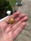 Confederate Staff Officers Button  CSA Civil War LAST ONE!