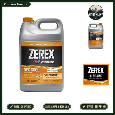 Zerex 1 Gallon Antifreeze: Superior Protection Against Boil-Overs & Freeze-Ups