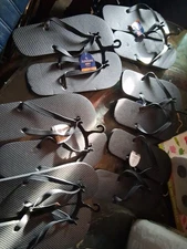 JUNCTURE MENS FLIP FLOP SANDALS SIZE LARGE (10-11) NEW WITH TAGS