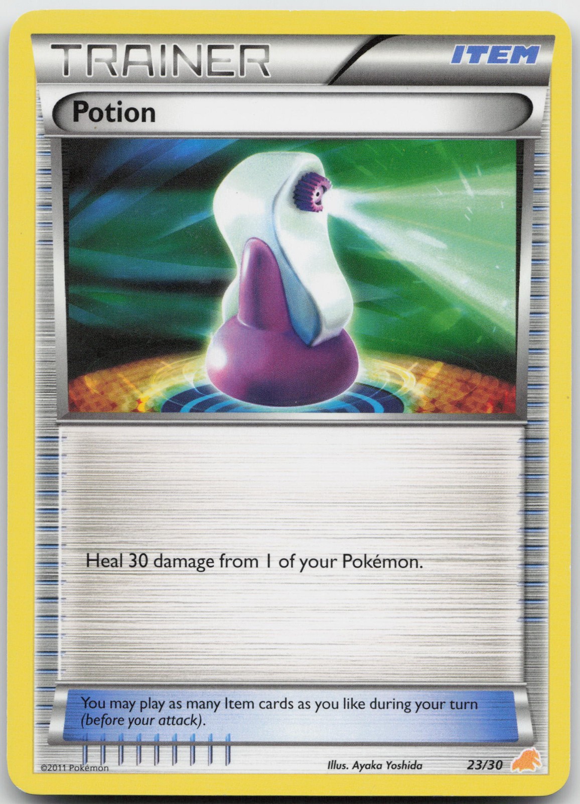 Potion (#23) Common BW Trainer Kit: Excadrill & Zoroark 23/30 LP