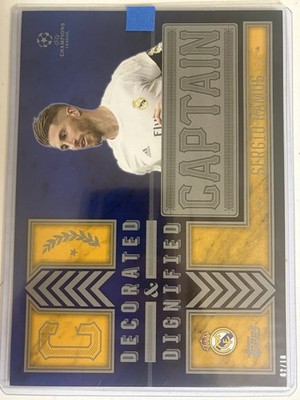 Sergio Ramos   2015-16 Topps UCL Showcase 5x7 Decorated & Dignified  ##/10  RARE