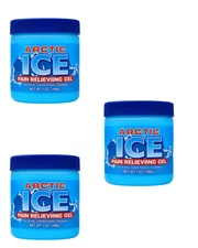 3 Pack Pain Relieving Gel with 2% Menthol – 7 oz  – Cooling Relief for Soreness