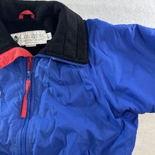 Columbia Sportswear Company, Youth, LG Radial Sleeve Blue Red Winter Coat 0012
