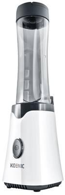 KOENIC KBL 350 Smoothie Maker Weiß/Grau (350 Watt, 0.6 l)