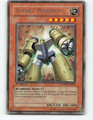 Turret Warrior DP09-EN003 Duelist Pack 9: Yusei 2 1st Edition