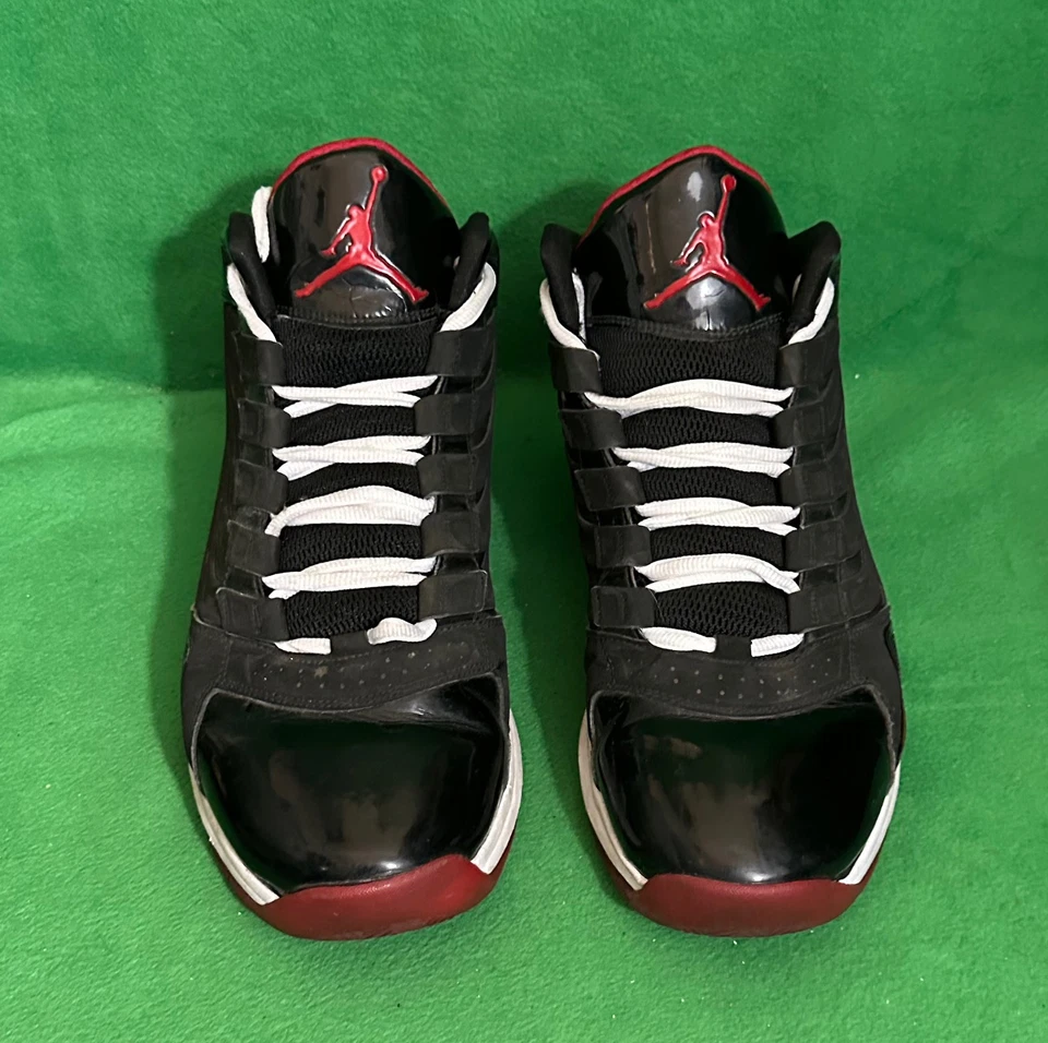 Zapatos para hombre Air Jordan Big Ups Bred 467893-001 talla 13__DAÑADOS__LEER POR FAVOR. Foto 3 de 4