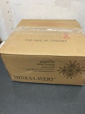 Minka lavery 2141-735 Flower Child 1-Light Ambry Gold Wall Sconce