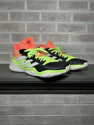 Adidas James Harden Step back Black Neon Coral EF9890 Men Size 13