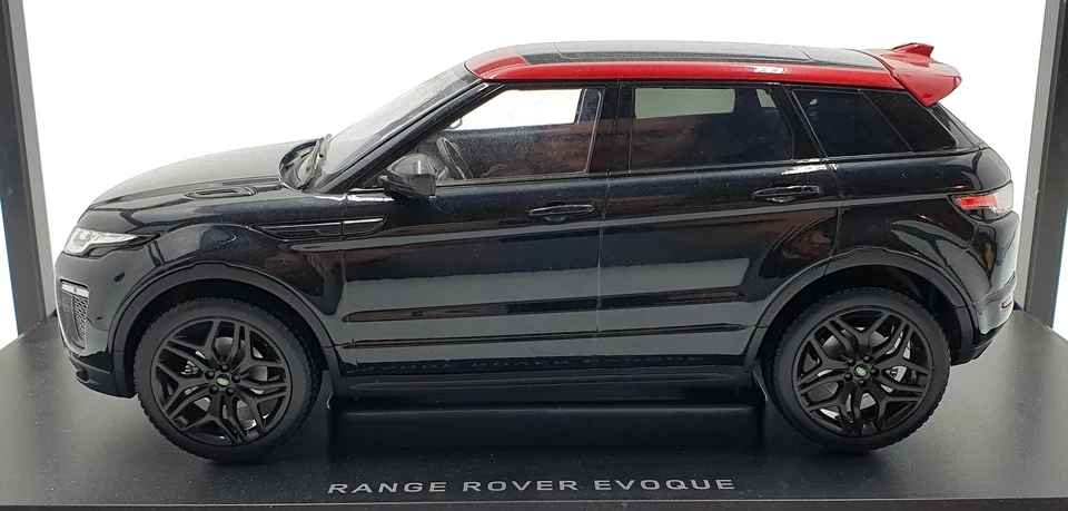 Kyosho 1/18 Scale C09549BK - Range Rover Evoque - Santorini Black - Image 3 of 4