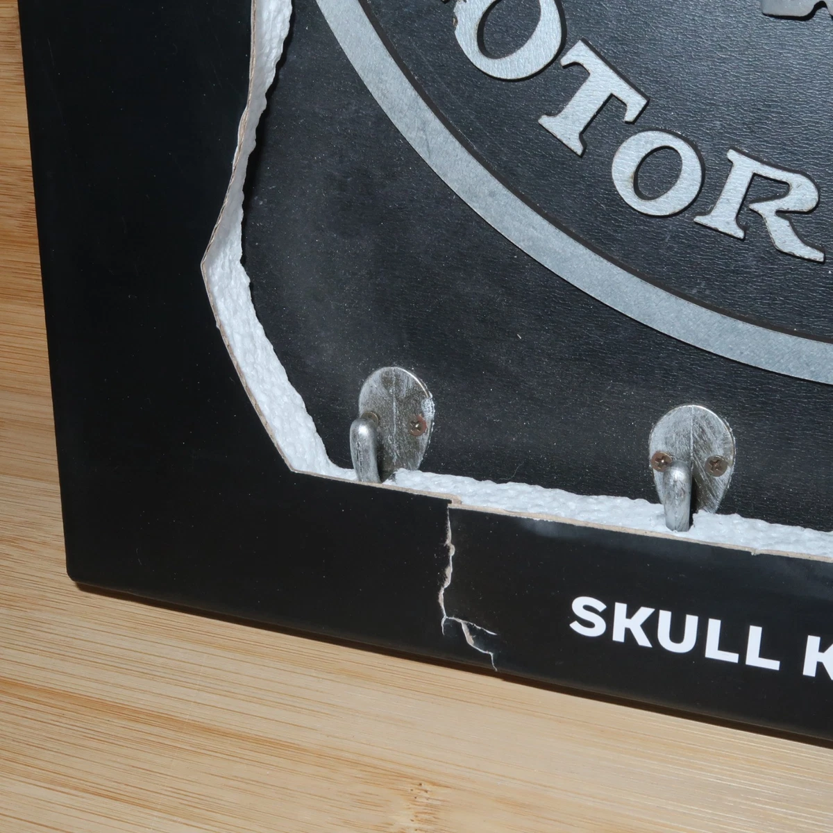 Harley-Davidson Skull Key Rack  with 4 Hooks Willie G Motorcycle Wall Mounted