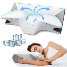 Hyleory Memory Foam Pillow with Arm Rest for Side Sleepers, Ergonomic Support