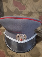 Schirmm&uuml;tze Feuerwehr Ungarn Silberstufe M&uuml;tzenabzeichen Fire Department