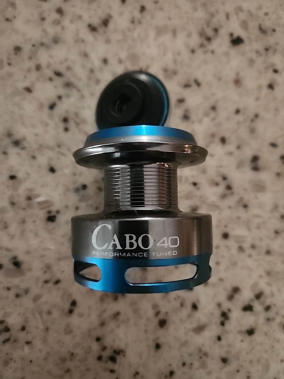 Quantum Cabo 40 used reel parts: COMPLETE SPOOL ASSEMBLY WIT