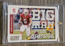 CHRISTIAN MCCAFFREY Rare Rookie Investment Card Panini Non Auto Sp 49ers . rookie card picture