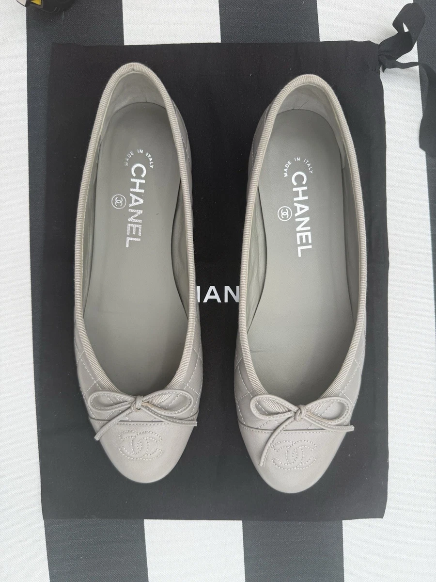 CHANEL Women's Leather Upper Chanel Ballerina for sale | eBay