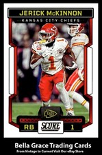2023 Panini Score Jerick McKinnon #130 Kansas City Chiefs NFL Football