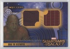 2014 Marvel Guardians of the Galaxy Cosmic Strings Memorabilia Drax #CS-2 0nr3