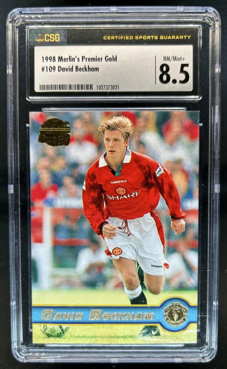 Las mejores ofertas en 1997-98 Merlin Premier Gold David Beckham