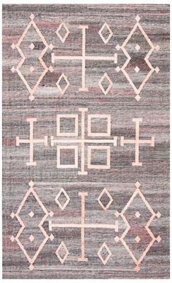 #ad Traditional Vintage Hand Woven Oriental Carpet 5#x27;0quot; x 8#x27;0quot; Wool Kilim Area Rug $327.20