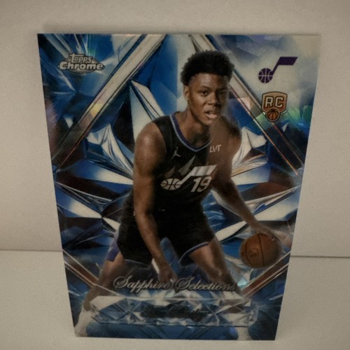Ace Bailey 2025-26 Topps Chrome Update  #SS-5 Sapphire Selections Rookie Jazz