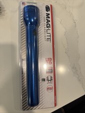 1999 Mag Lite 3 D Cell Flashlight Blue ST3D116 New Old Stock Made In USA Sealed
