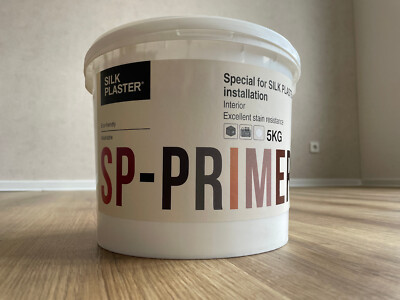 Silk Plaster Grundierung für Baumwollputz,Flüssigtapete-5 Kg-Primer