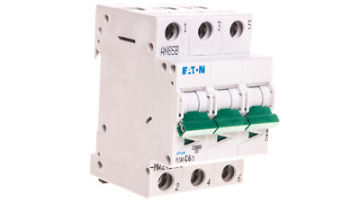 EATON Leitungsschutzschalter 3P C 6A 10kA AC PLSM-C6/3-MW 242468