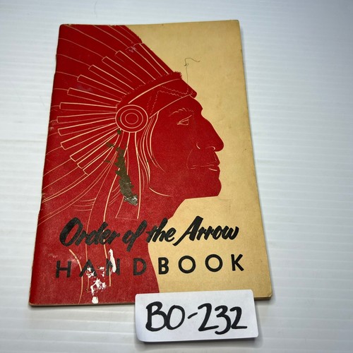 BSA Order Of The Arrow Handbook Paperback 1959 Printing Copyright 1950 BO-232 - Picture 7 of 7