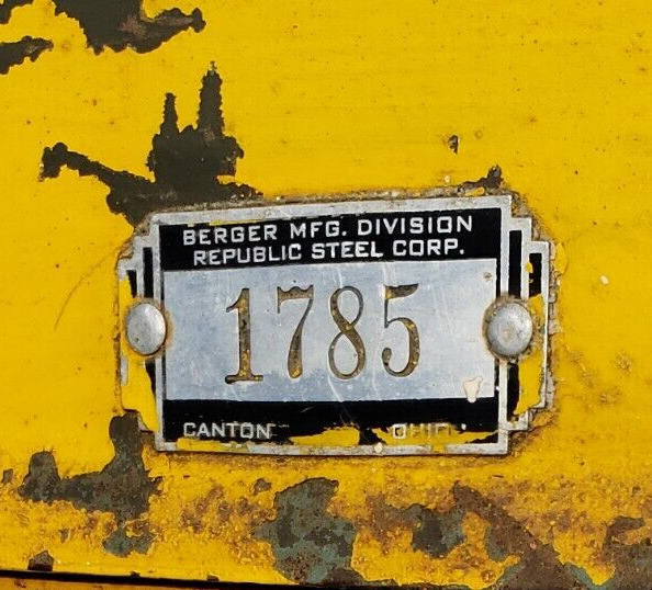 Vintage Berger Lockers General Electric SHOP EQUIPMENT Schenectady NY