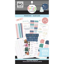 1551 pc WEDDING Me  My Big Ideas 365 The Happy Planner Stickers