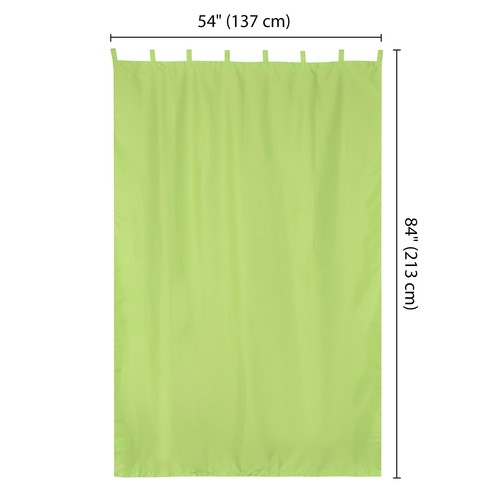 54"x84" Outdoor Curtain Panel Drape UV30+ Patio Pergola Porch Pavilion 4 Pack - Picture 6 of 6