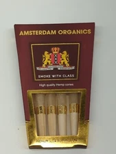 Amsterdam Organics High Quality Hamp Cones Price For 3 Pak , 18 Cones
